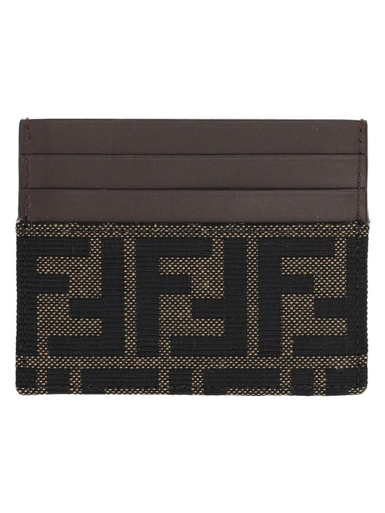 Fendi Portacarte FF in Jacquard