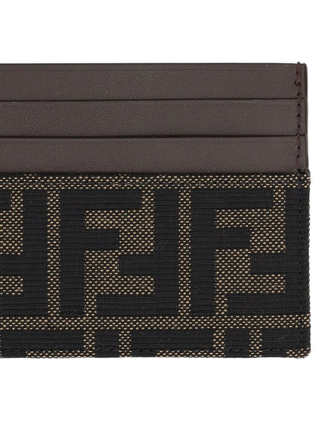 Fendi Portacarte FF in Jacquard