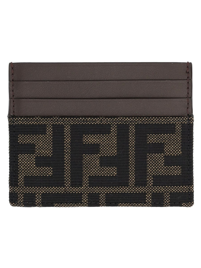 Portacarte FF in Jacquard