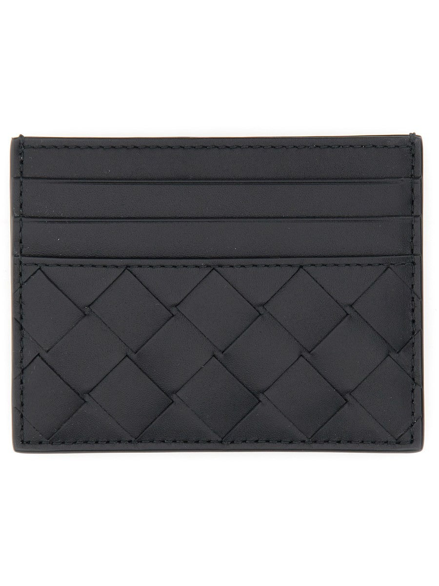 Bottega Veneta PORTACARTE IN PELLE INTRECCIATA