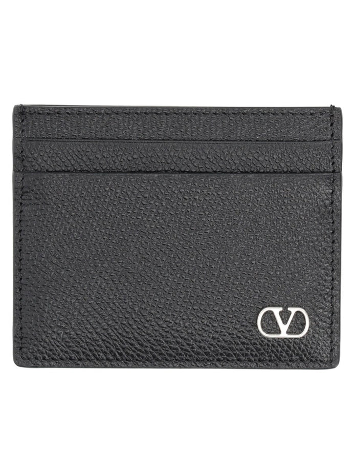 PORTACARTE "VLOGO" IN PELLE