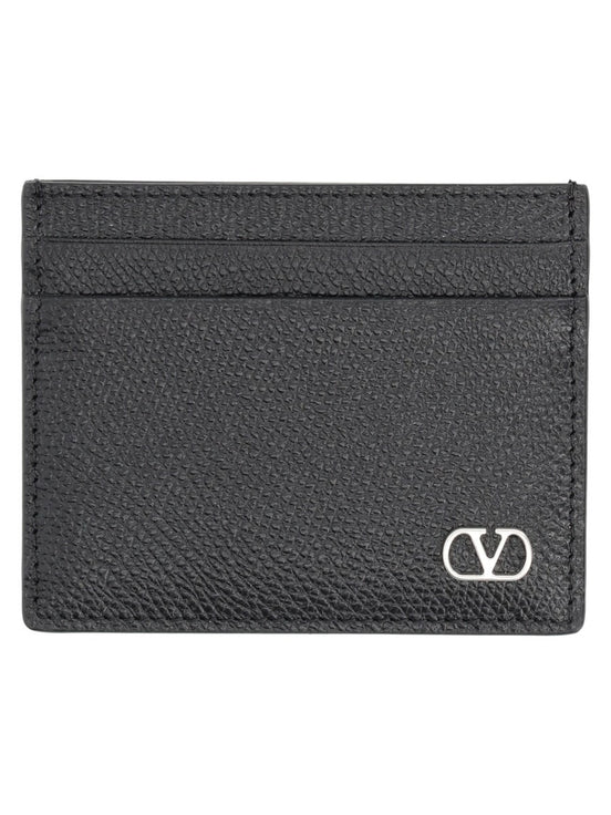 PORTACARTE "VLOGO" IN PELLE