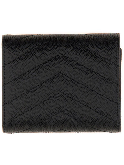 Saint Laurent Portafoglio "Cassandre" Matelassé Multi-Fold