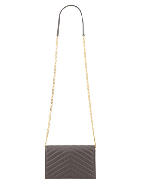Saint Laurent PORTAFOGLIO CON CATENA "ENVELOPE CASSANDRE"