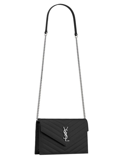 Saint Laurent PORTAFOGLIO CON CATENA "ENVELOPE CASSANDRE"
