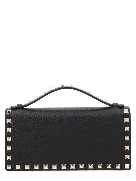 Valentino Garavani PORTAFOGLIO "ROCKSTUD" IN PELLE