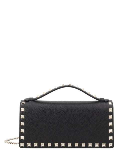PORTAFOGLIO "ROCKSTUD" IN PELLE
