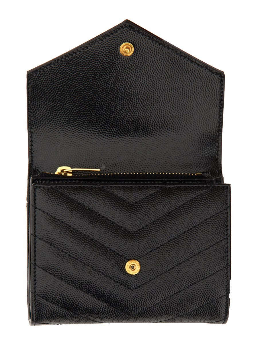 Saint Laurent Portafoglio Tri-Fold 