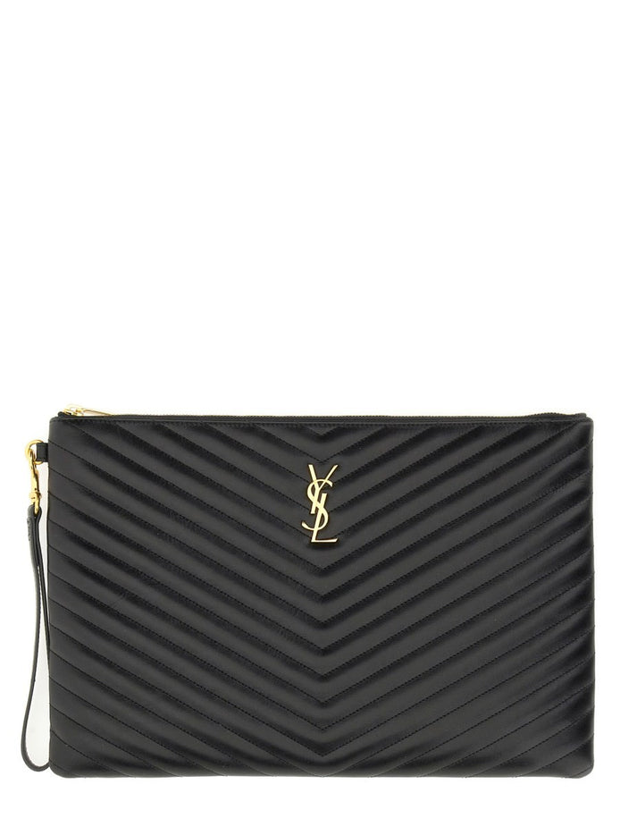 POUCH CASSANDRE IN PELLE