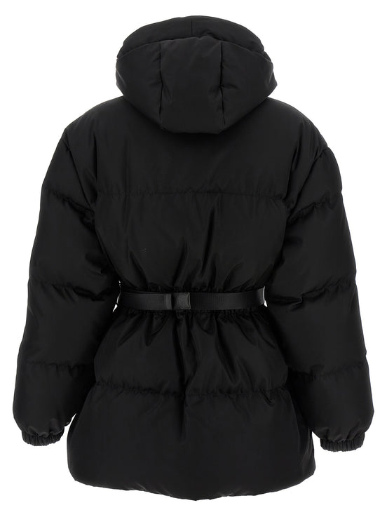 Pouch down jacket