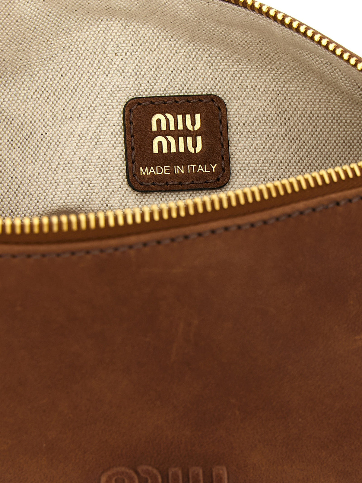 Miu Miu Pouch nappa Aviator