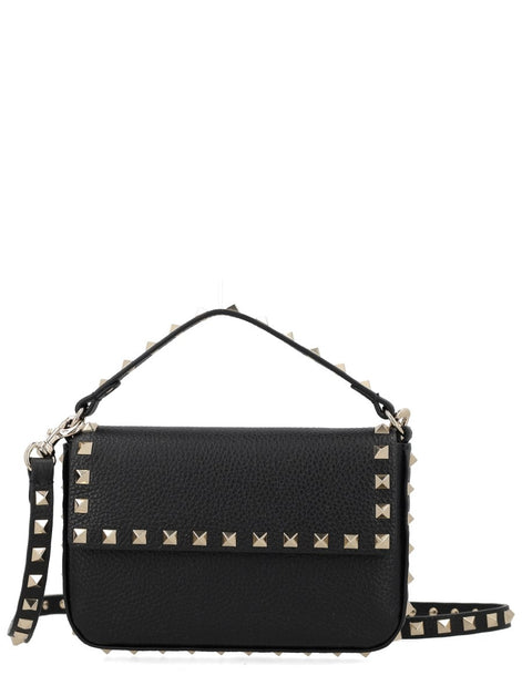 POUCH ROCKSTUD IN VITELLO GRANATO