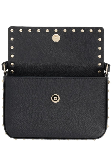 Valentino Garavani POUCH ROCKSTUD IN VITELLO GRANATO
