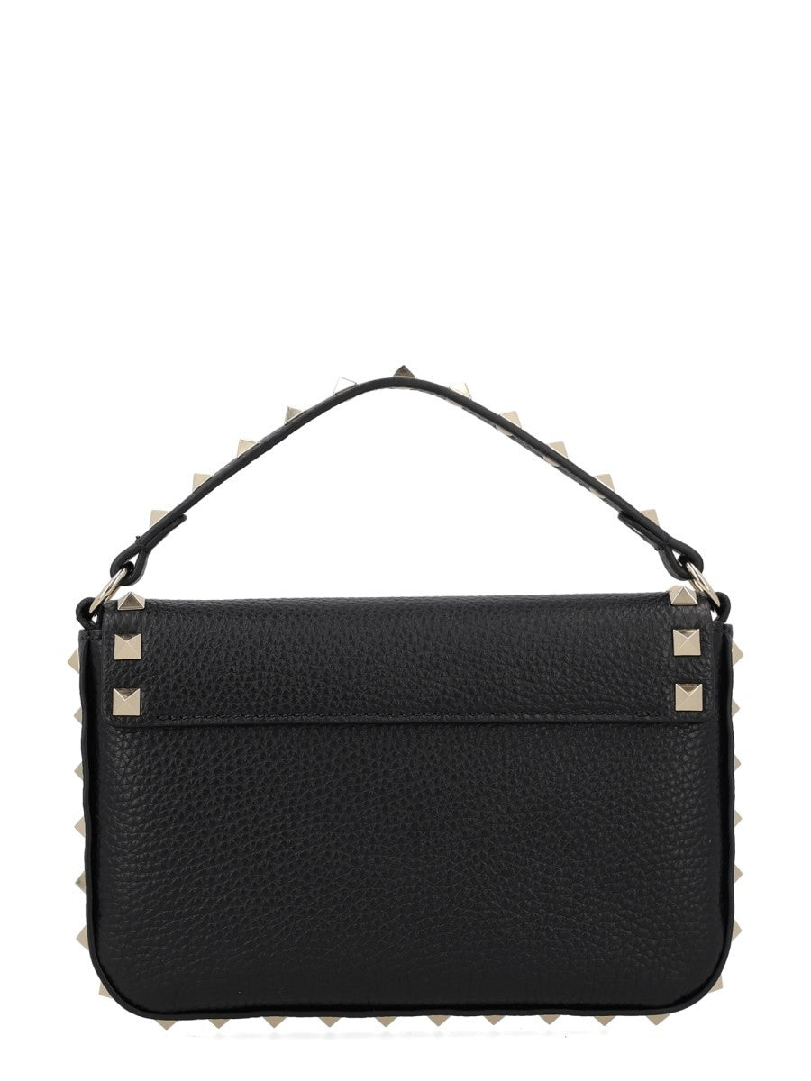 Valentino Garavani POUCH ROCKSTUD IN VITELLO GRANATO