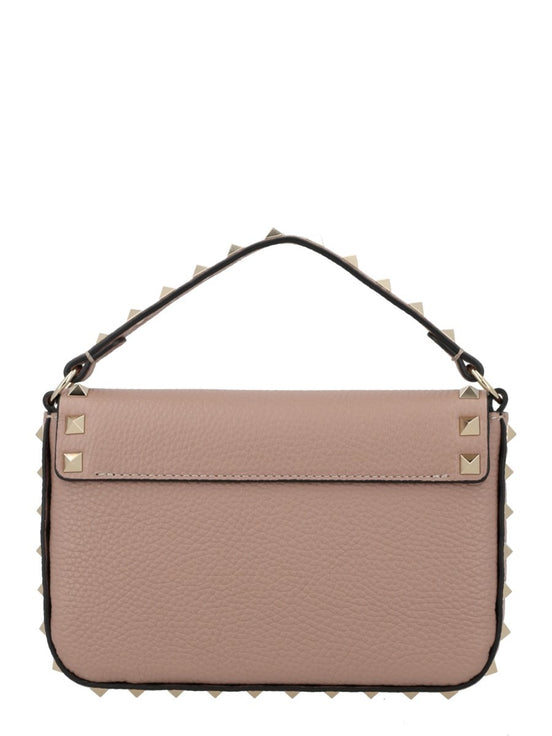Valentino Garavani POUCH ROCKSTUD IN VITELLO GRANATO