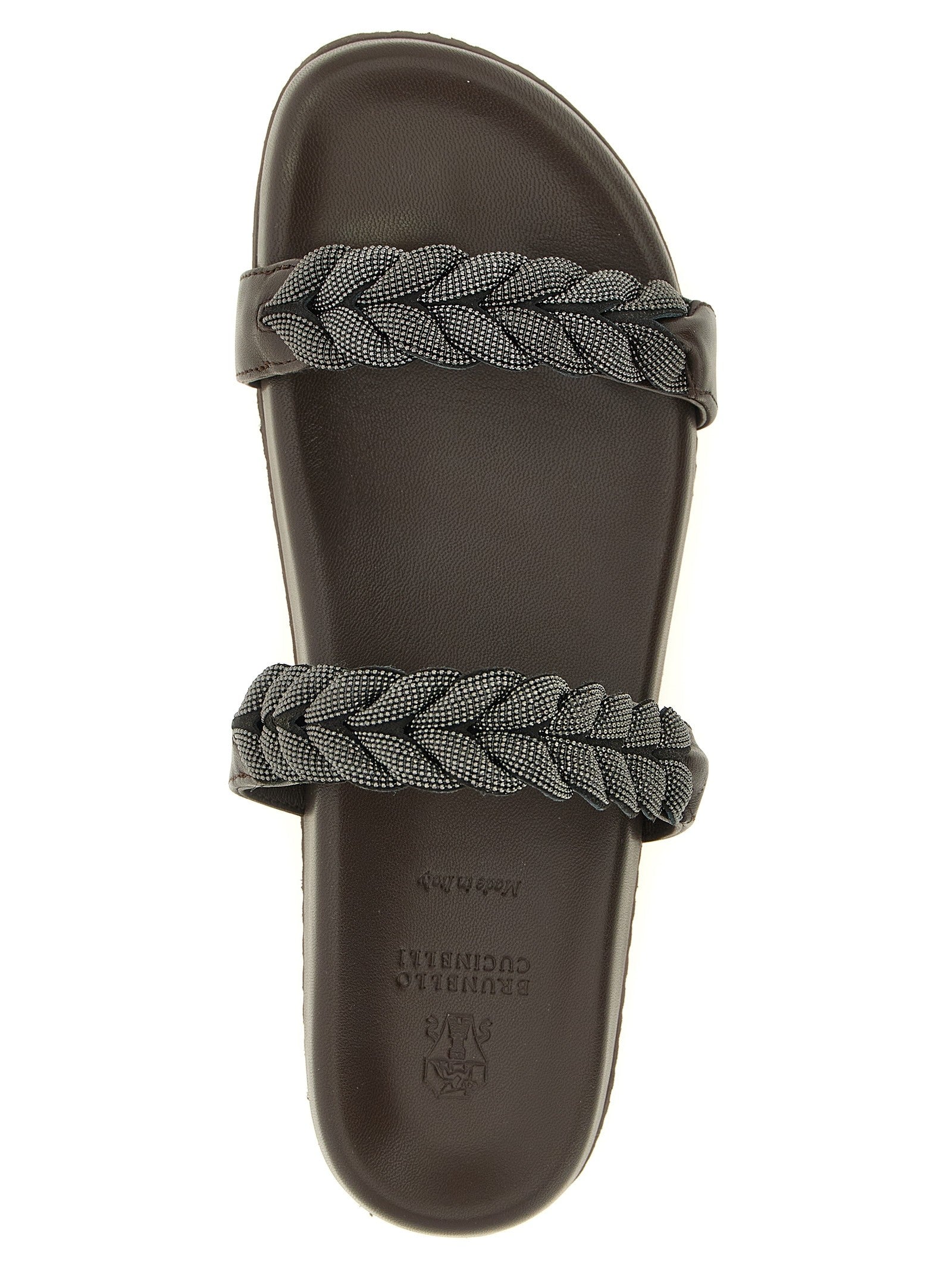 'Precious Braided Straps' sandals