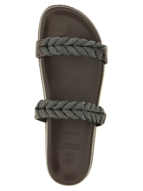 'Precious Braided Straps' sandals