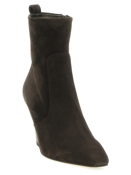 'Precious Heel' ankle boots