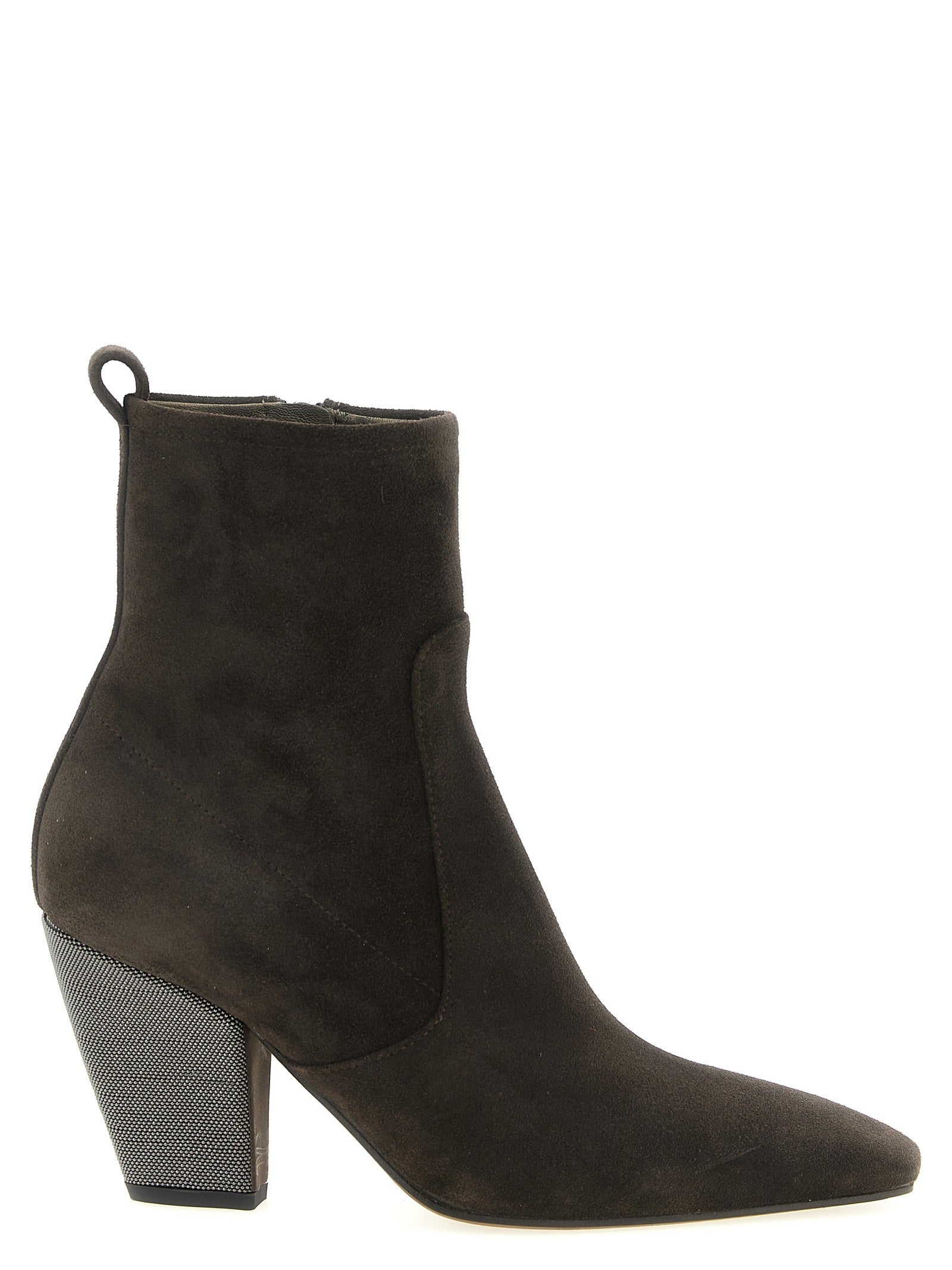 'Precious Heel' ankle boots