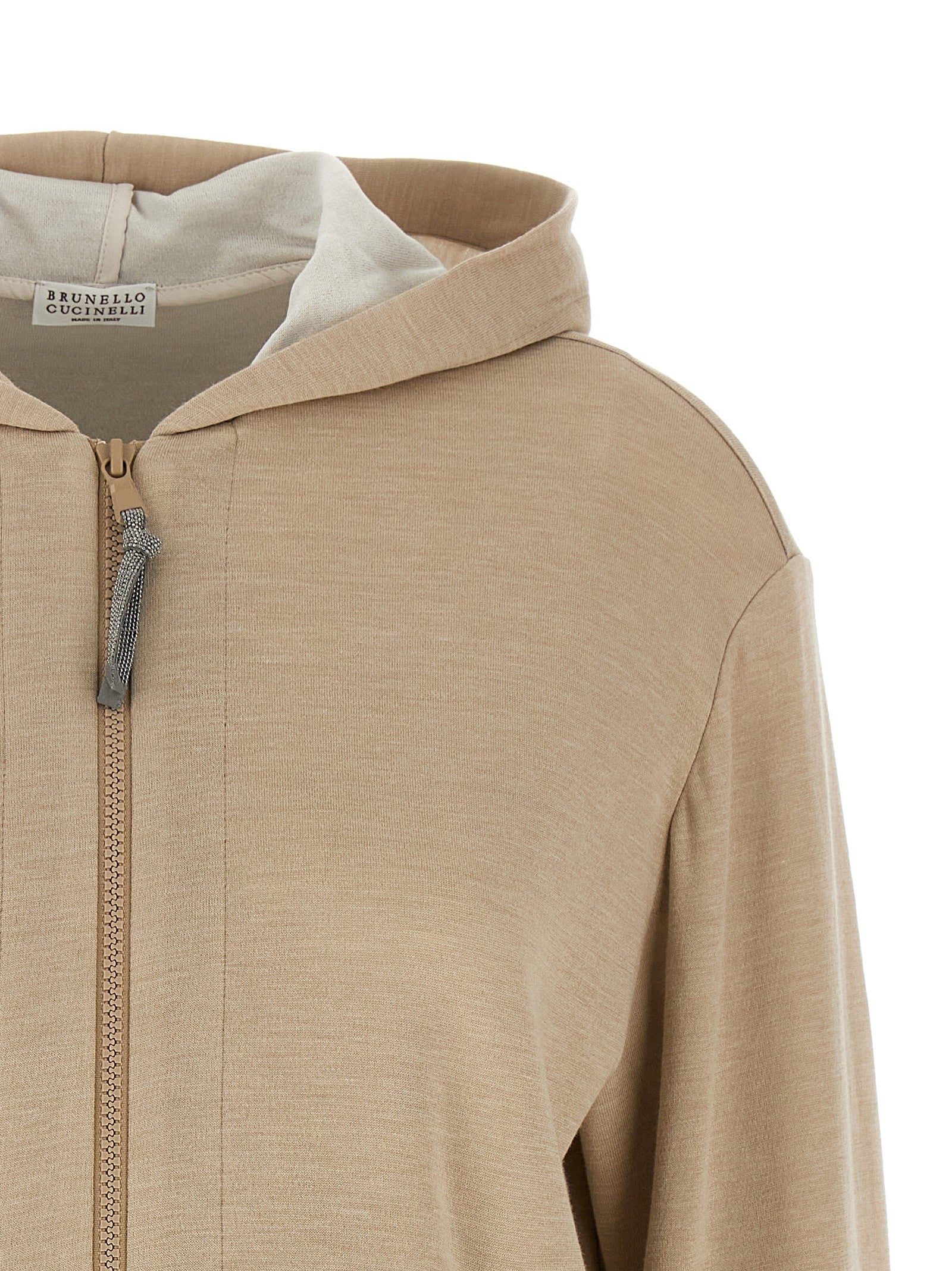 'Precious Zipper Pull' hoodie