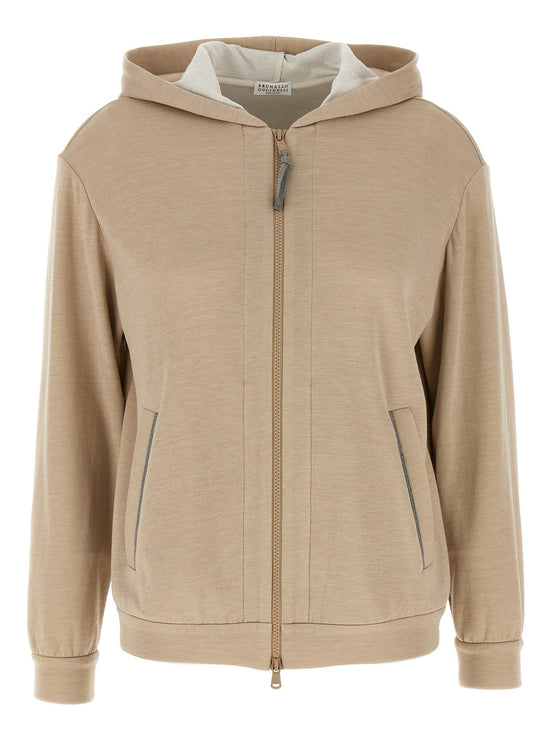 'Precious Zipper Pull' hoodie