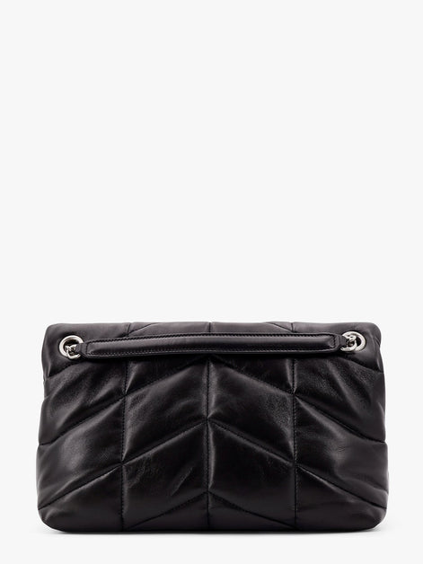 Saint Laurent Puffer matelassé leather crossbody bag