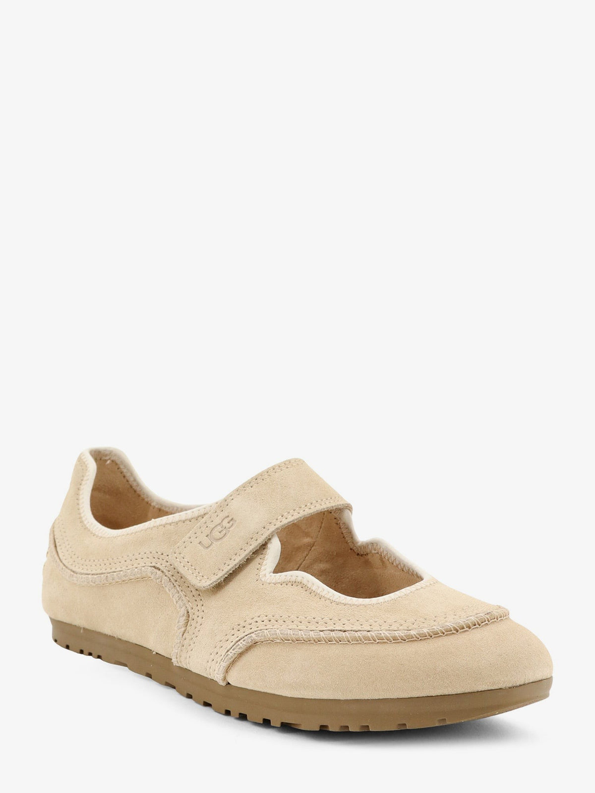 Ugg Quill Mary suede sneakers with engraved logo on the side