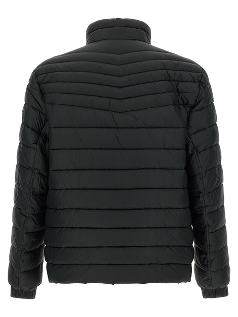 Quilted down jacket