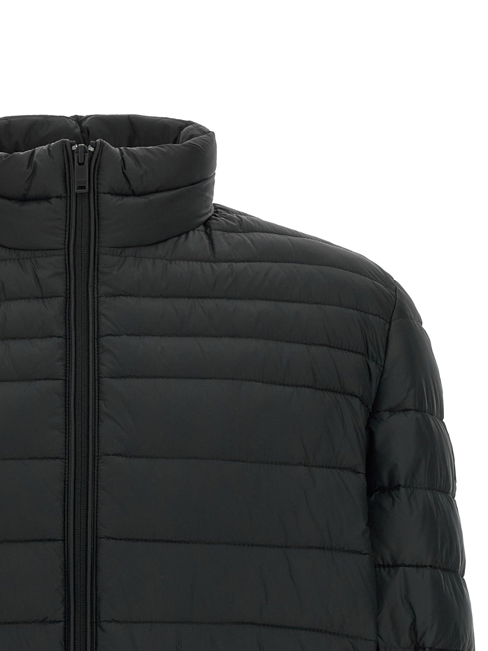 Quilted down jacket