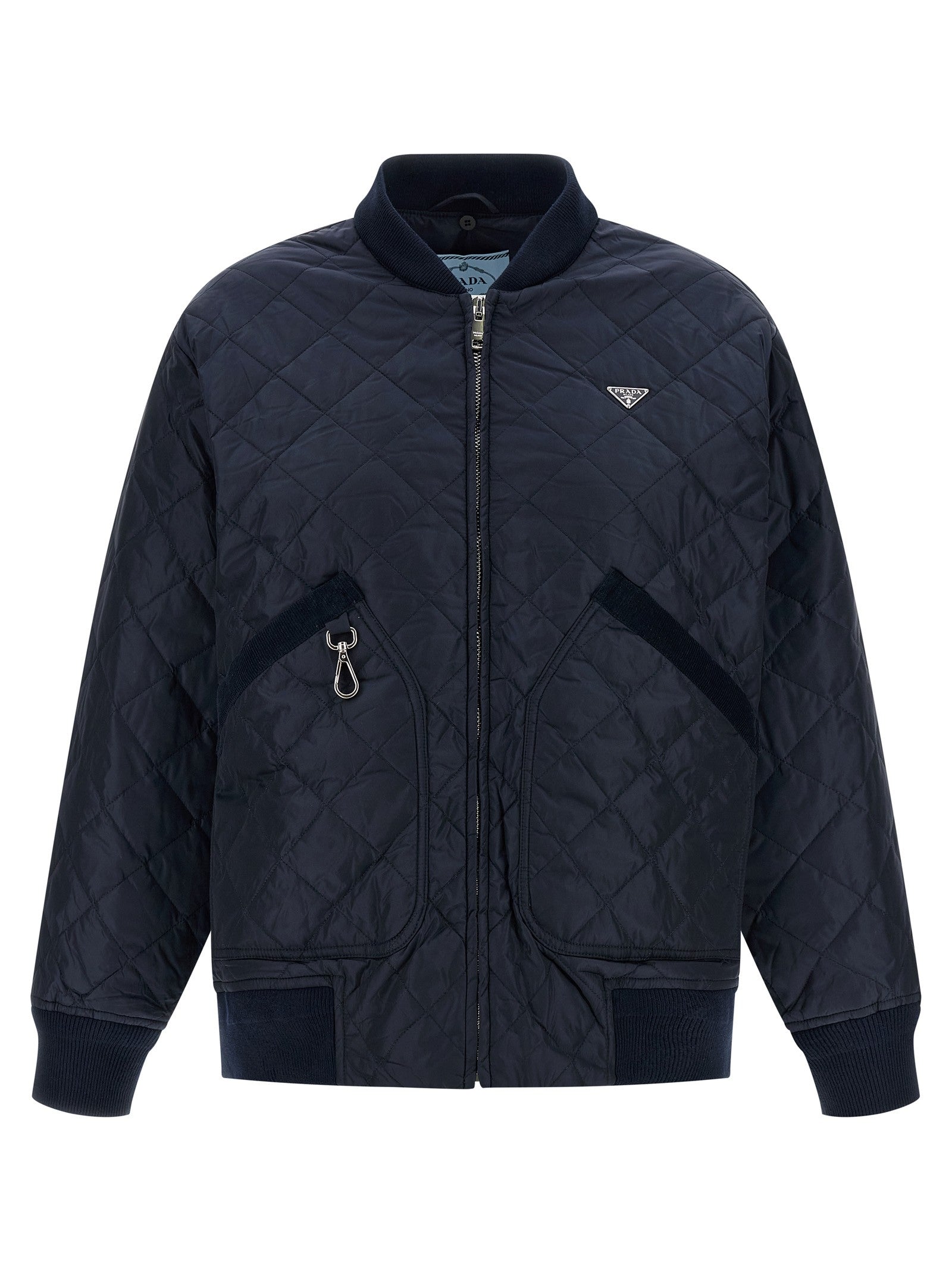 Quilted hooded jacket