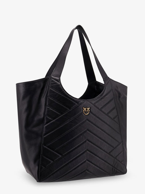 Quilted leather shoulder bag