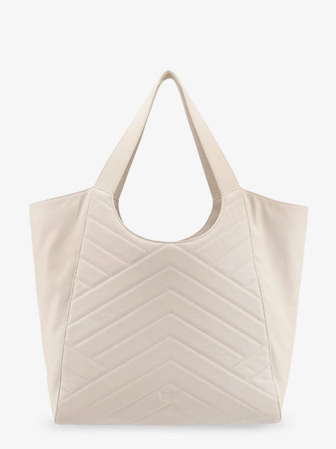 Quilted leather shoulder bag