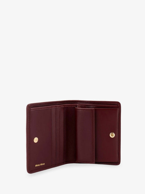 Miu Miu Quilted leather wallet