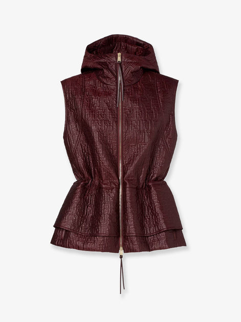 Quilted nylon vest