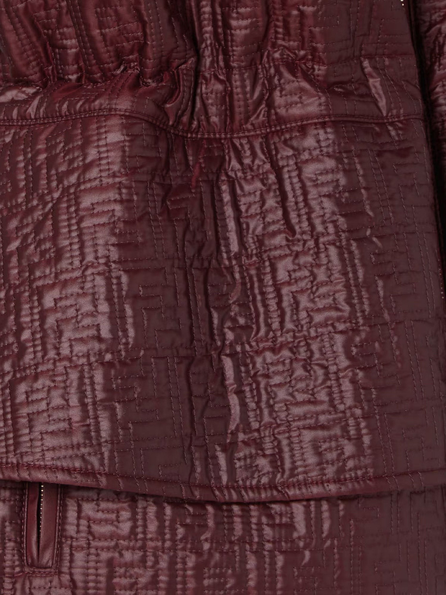 Quilted nylon vest