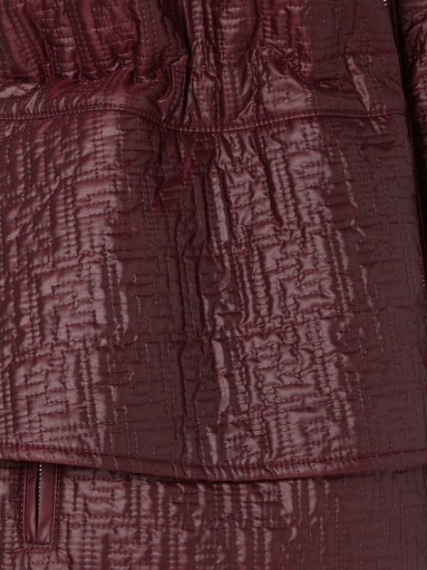 Quilted nylon vest