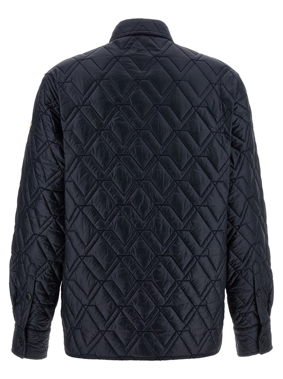Quilted overshirt