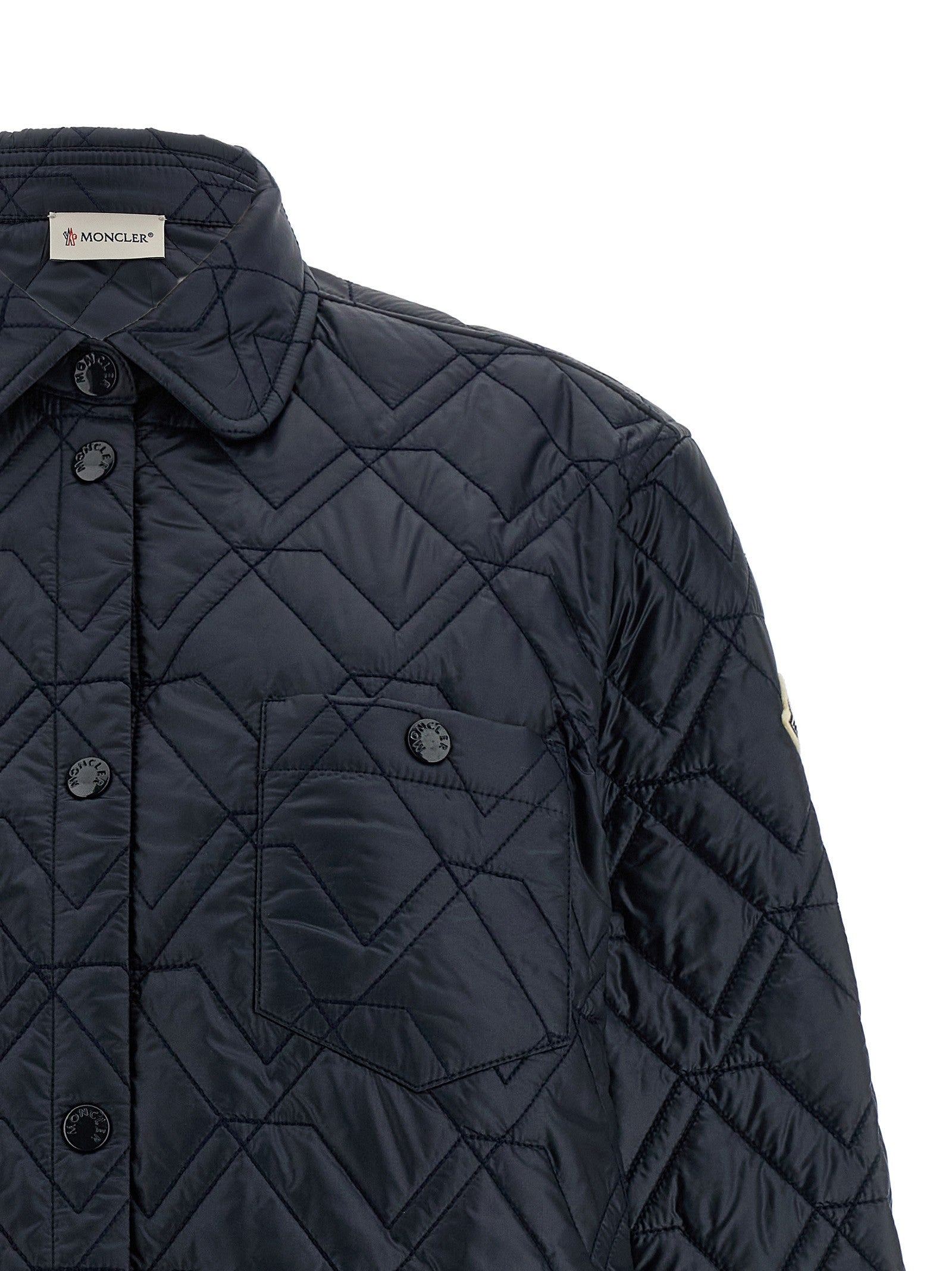 Quilted overshirt