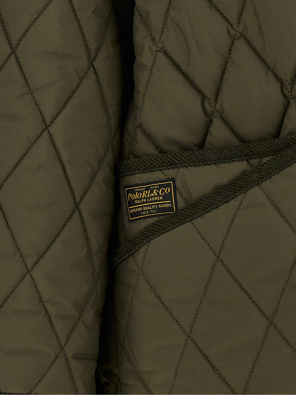 Polo Ralph Lauren Quilted Padded Jacket With Embroidery