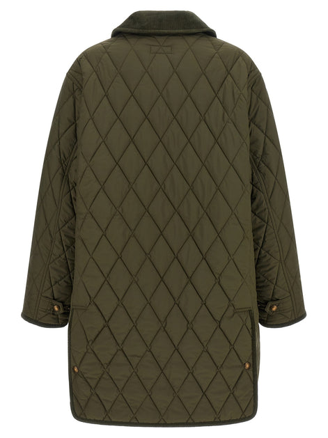 Polo Ralph Lauren Quilted Padded Jacket With Embroidery