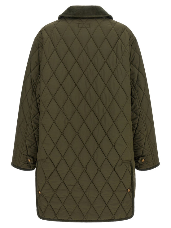 Polo Ralph Lauren Quilted Padded Jacket With Embroidery