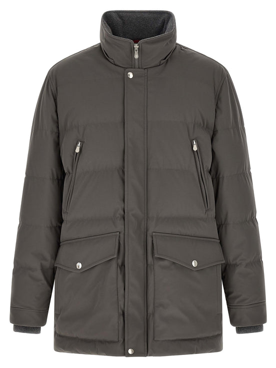 Quilted parka