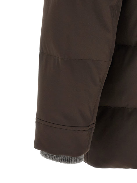 Quilted parka