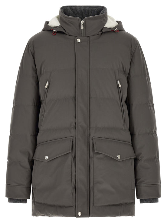 Quilted parka