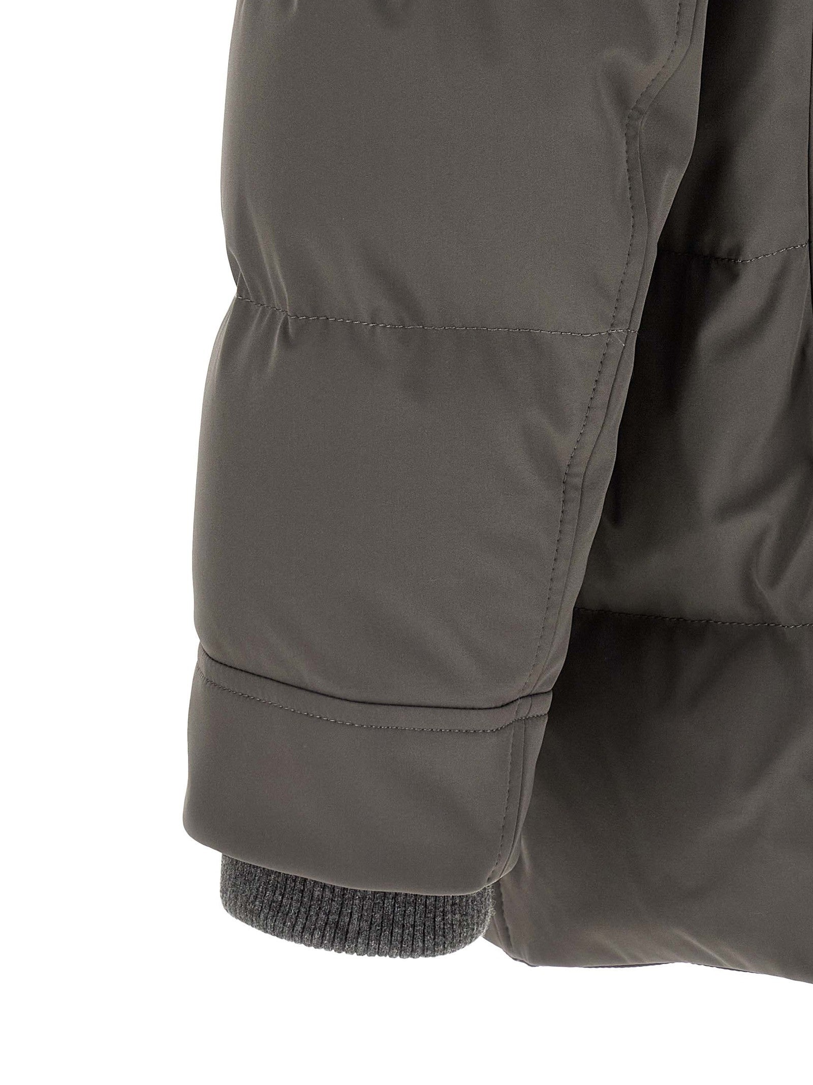 Quilted parka