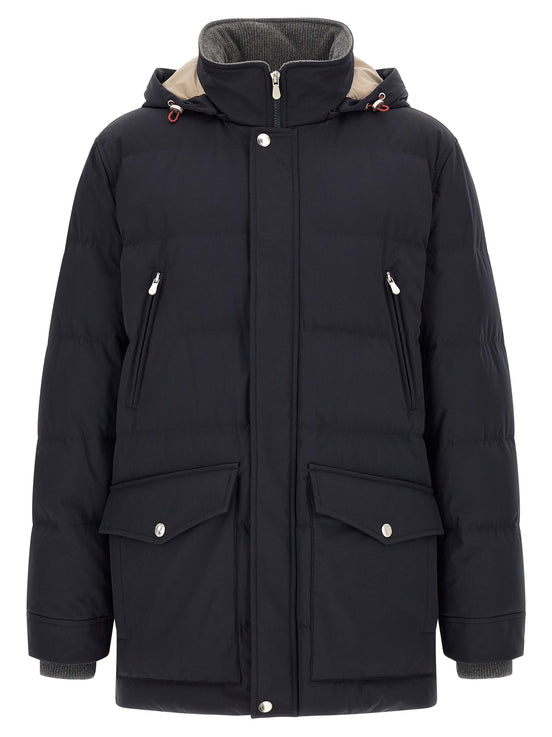 Quilted parka