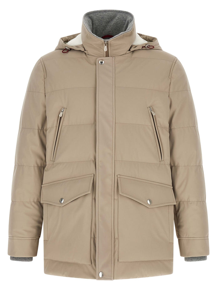 Quilted parka