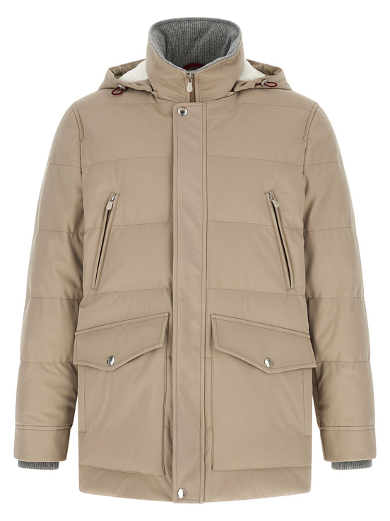 Quilted parka