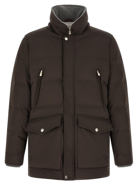 Quilted parka