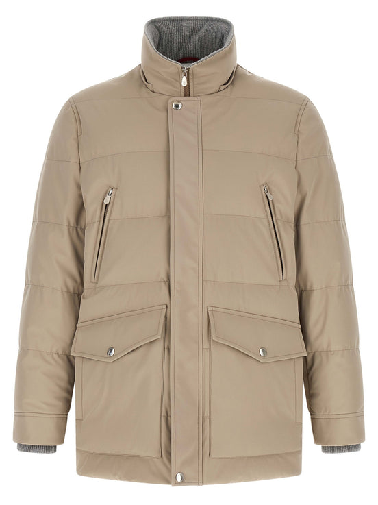 Quilted parka